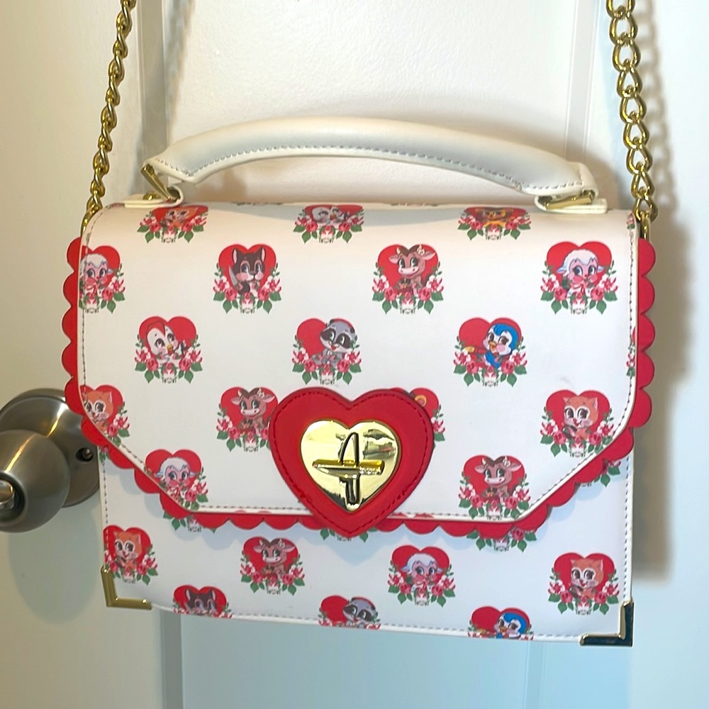 Funko Villains Loungefly Crossbody Bag/Gold Chain/Valentine’s Day Gift/NWOT